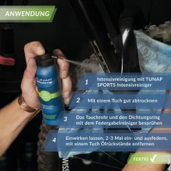 TUNAP Federgabelreiniger Spray 125ml -Fahrradzubehör Geschäft 02 anwendung fgr scaled 1