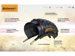 Continental Kryptotal-R Trail Endurance Faltbar Reifen -Fahrradzubehör Geschäft continental reifen kryptotal r 275 x 240 endurance compound trail casing 5
