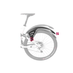 Zefal Steckradschützer Set Deflector FM60/RS75 -Fahrradzubehör Geschäft deflector rs75 3 web