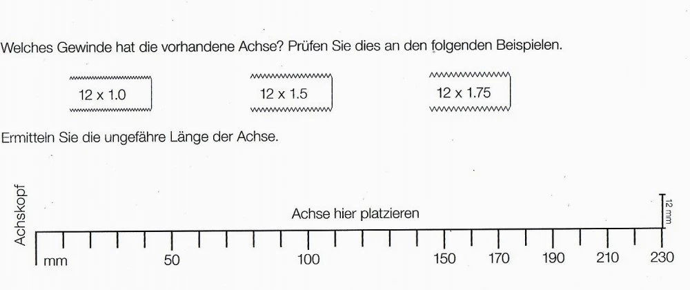Thule Chariot Steckachse Für Shimano E-Thru Axle Adapter M12x1,5 3 Thule Chariot Steckachse Für Shimano E-Thru Axle Adapter M12x1,5 – Bild 3