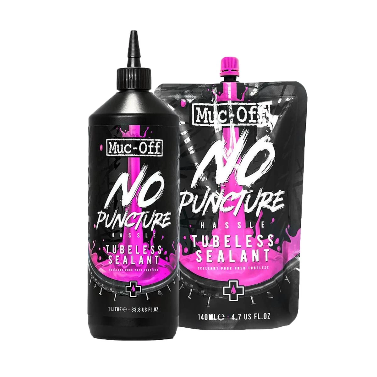 Muc-Off Muc Off No Puncture Hassle 140ml Pouch Only 1 Muc-Off Muc Off No Puncture Hassle 140ml Pouch Only