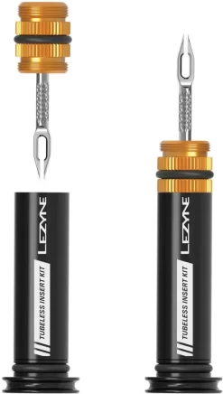 Lezyne TUBELESS Insert KIT Inkl. 5 Repair Strips Schwarz