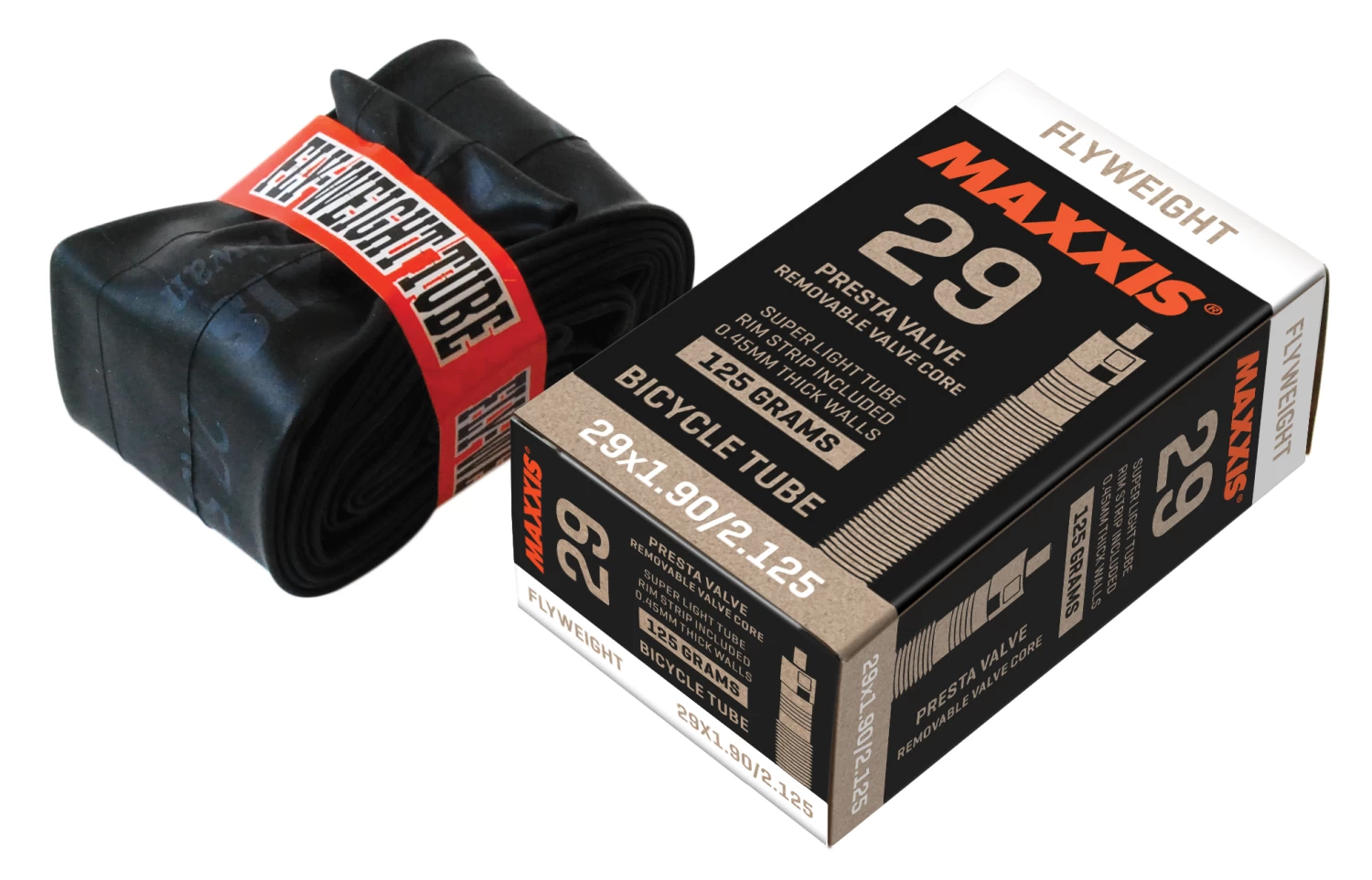 MAXXIS Flyweight Schlauch 700x18/25C FV60 (RVC) 1 MAXXIS Flyweight Schlauch 700x18/25C FV60 (RVC)