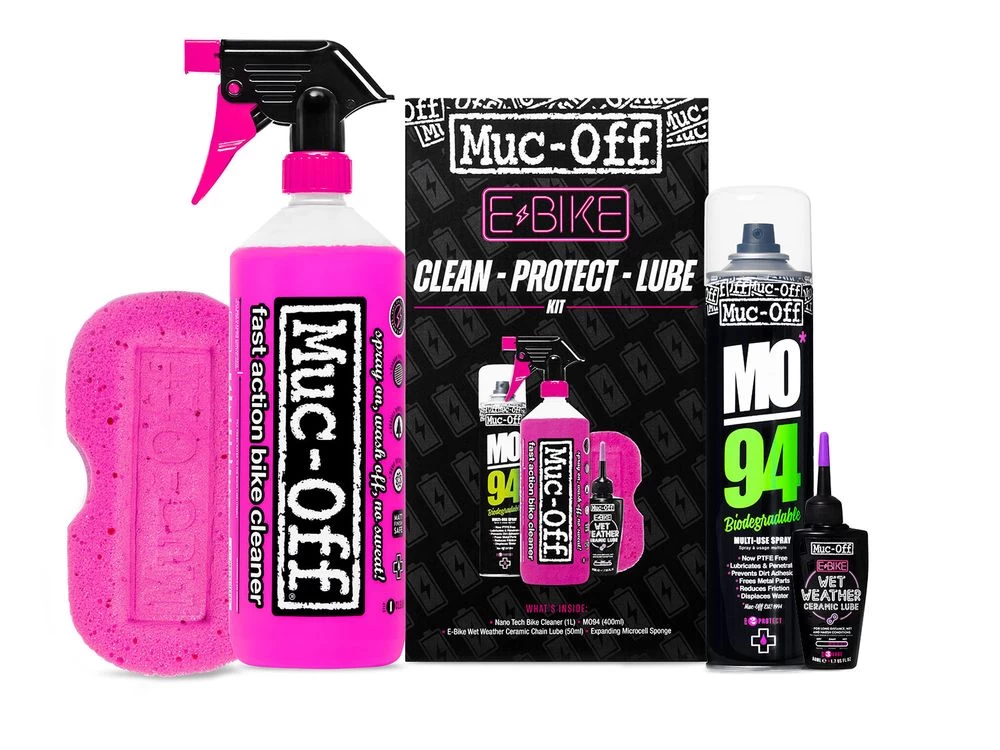 Muc-Off Muc Off E-Bike Clean, Protect & Lube Kit (Wet Lube Version) 1 Muc-Off Muc Off E-Bike Clean, Protect & Lube Kit (Wet Lube Version)