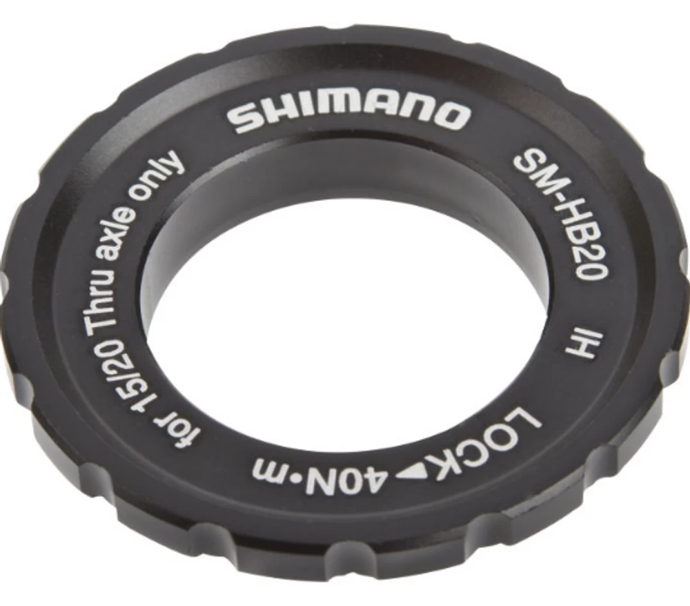 Shimano Center-Lock Ring Für Steckachsennaben SM-HB20 1 Shimano Center-Lock Ring Für Steckachsennaben SM-HB20