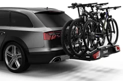 Thule Heckträger VeloSpace XT 3 Alu - Für 3 Räder -Fahrradzubehör Geschäft thule hecktraeger montiert8051b