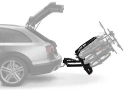 Thule Heckträger VeloSpace XT 3 Schwarz - Für 3 Räder -Fahrradzubehör Geschäft thule velospace xt3 fahrrad