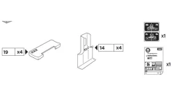 Thule Rapid System Kit - 1055 -Fahrradzubehör Geschäft thule zubehoer rapid kit system 1055 3