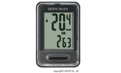 Cat Eye Fahradcomputer Velo 9