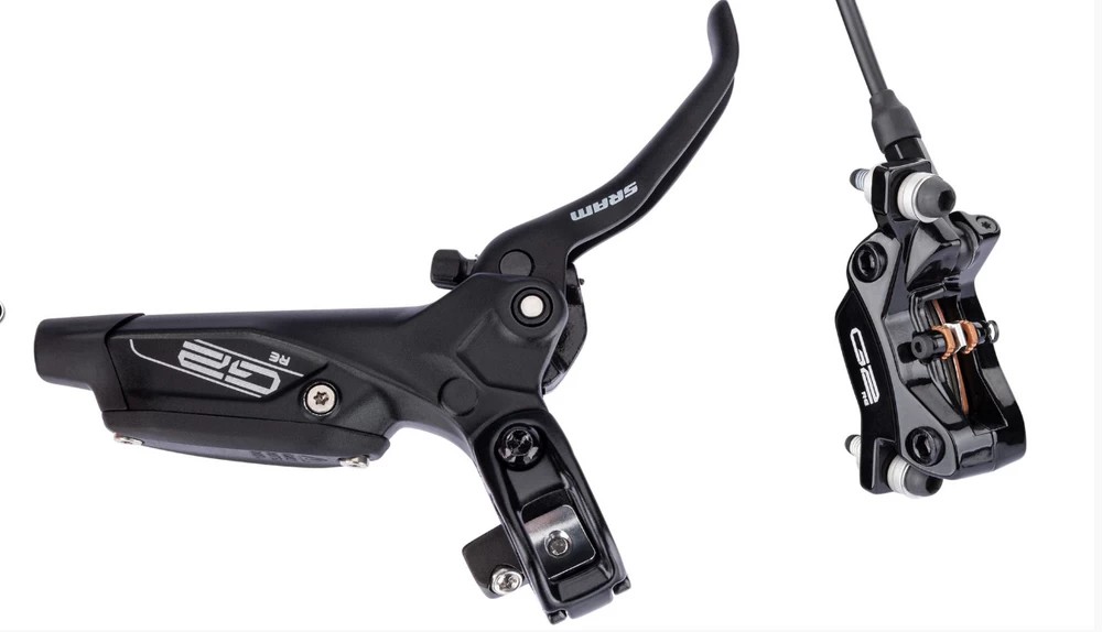 Scheibenbremse Sram G2 RE Hydr. Vorne, Schwarz, Leitung 950mm 1 Scheibenbremse Sram G2 RE Hydr. Vorne, Schwarz, Leitung 950mm